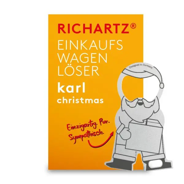 Einkaufswagenlöser karl christmas