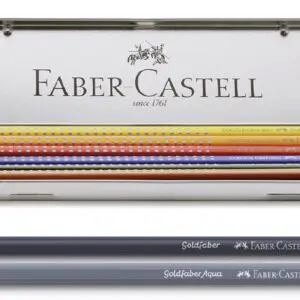 6 Buntstifte Colour Grip oder Goldfaber im Metalletui