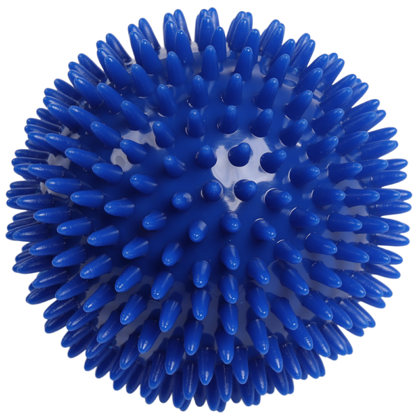 Igelball / Massageball 100mm/Blau (neutral)