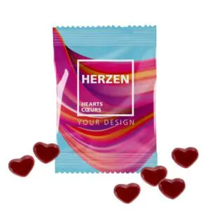 Fruchtgummi 10g Tüten - Herzen - Express