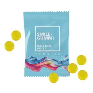 Fruchtgummi 10g Tüten - Smilegummi