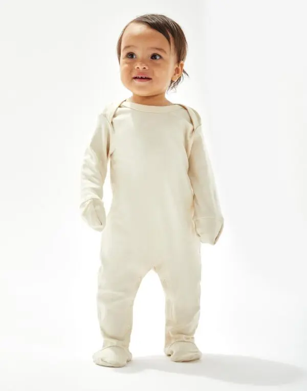 Baby Sleepsuit with Scratch Mitts