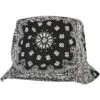 Bandana Print Bucket Hat