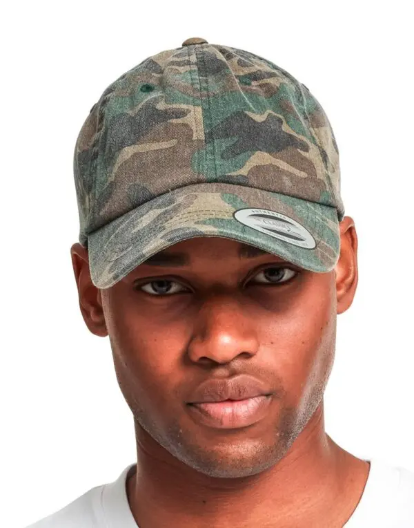 Cap Low Profile Camo Washed