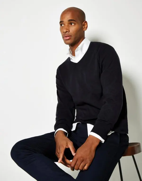 Classic Fit Arundel V Neck Sweater