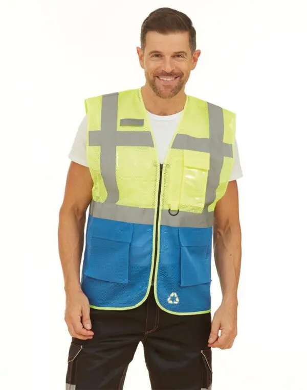 Fluo Open Mesh Executive Waistcoat