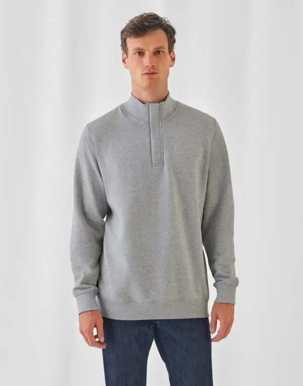 ID.004 Cotton Rich 1/4 Zip Sweat