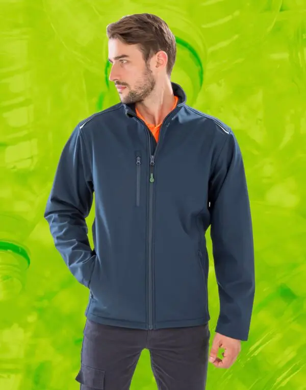 Jacket Recycled 3-Layer Printable Softshell