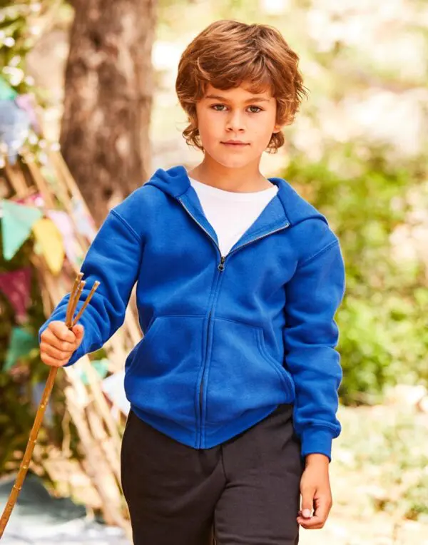 Kids' Premium Hooded Sweat Jacket