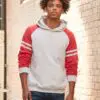 NuBlend Varsity Colour-Block Hooded Sweatshirt