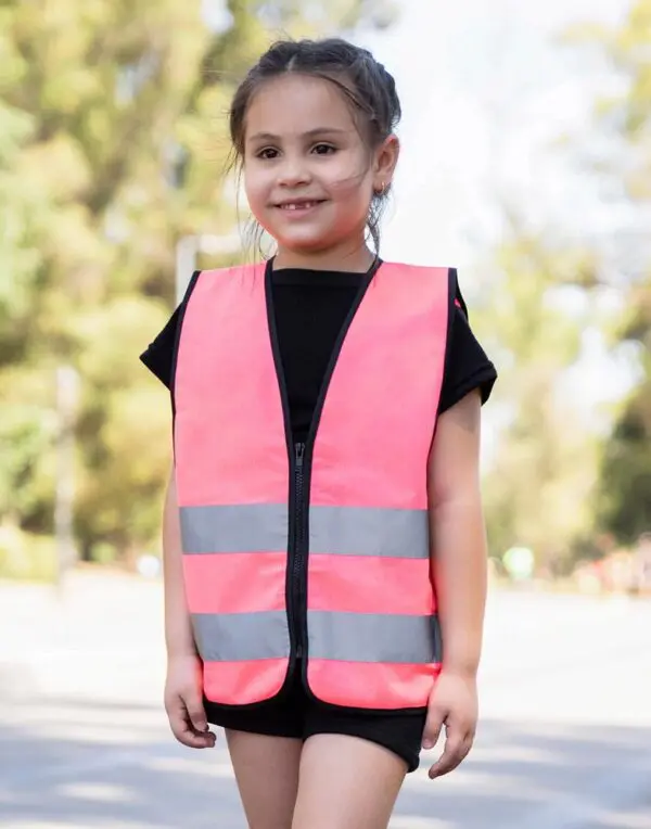 Signal Zipper Vest for Kids "Aalborg"