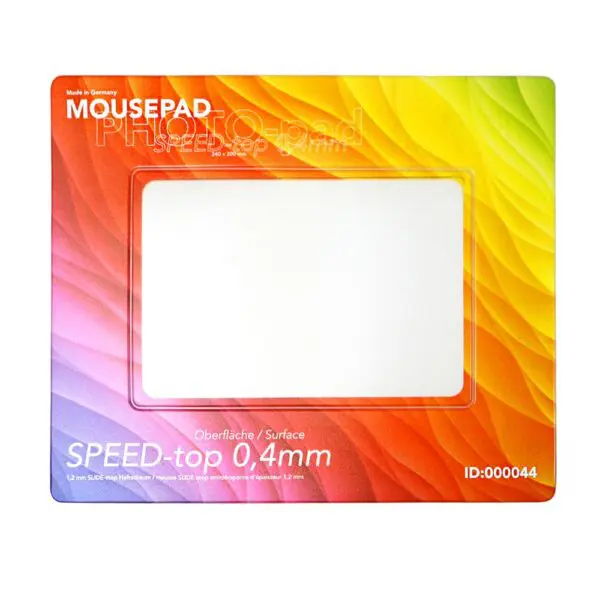 Mousepad PHOTO-pad 200 x 240 mm mit Fotoeinschub 11 x 16 cm, 1,6 mm dick