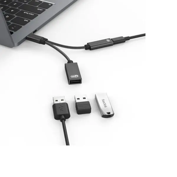 USB-C OTG HUB 60 WATT