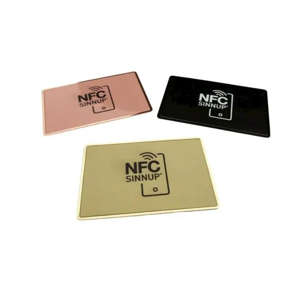 NFC Visitenkarte Metall