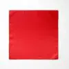 Herren Einstecktuch aus Satin - Einstecktuch uni Einstecktücher in Größe 30 x 30 cm - 100% Mikrofaser - Rot