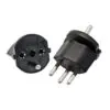 DE-zu-CH Stecker Fix-Adapter (Schuko)