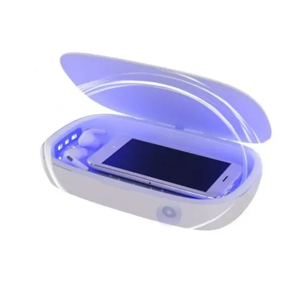 UV-Sterilisator Box mit Wireless Charger