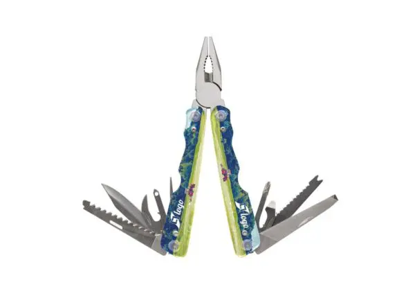 Multitool 'Colorado', 12 Funktionen, clear