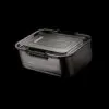 Auslaufsichere Lunchbox aus RCS recyceltem Stainless Steel