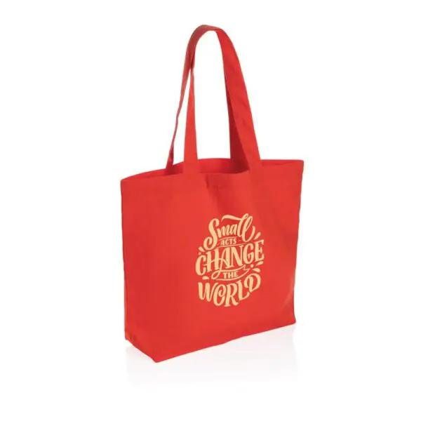 Impact Aware™ 240g/m² rCanvas Shopper mit Tasche