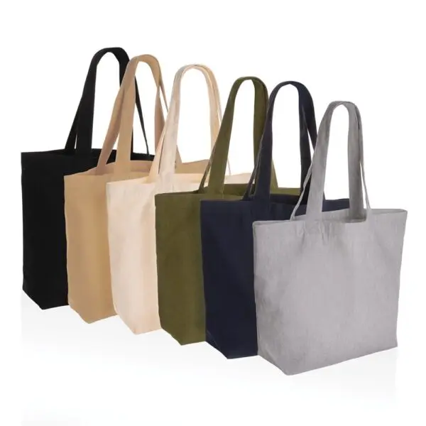 Impact Aware™ 240g/m² rcCanvas Shopper + Tasche, ungefärbt