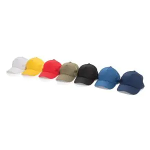 Kappe Impact 5 Panel aus 190gr rCotton mit AWARE™ Tracer