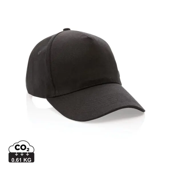 Kappe Impact 5 Panel aus 280gr rCotton mit AWARE™ Tracer