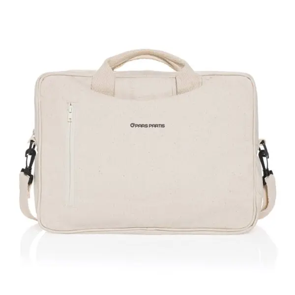 Laluka AWARE™ 15.4" Laptop-Tasche aus recycelter Baumwolle