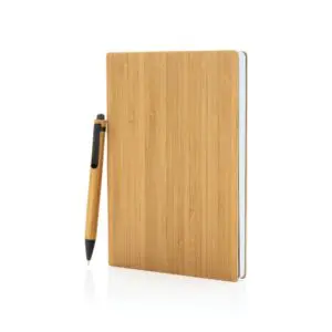 Notizbuch A5 Bambus & Stift