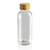 RCS rPET Flasche mit Bambus-Deckel