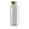 RCS rPET Flasche mit Bambus-Deckel