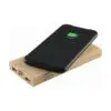 Powerbank Bamboo 8000 Wireless kabelloses Ladegerät