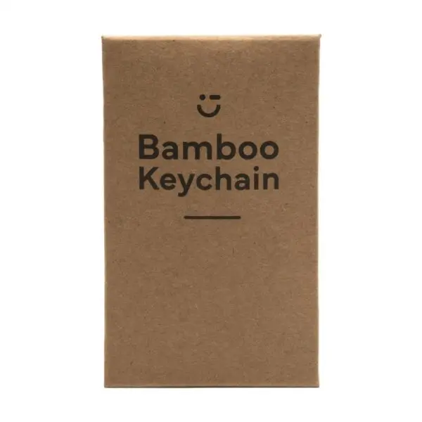 Schlüsselanhänger Bamboo Key Rectangle