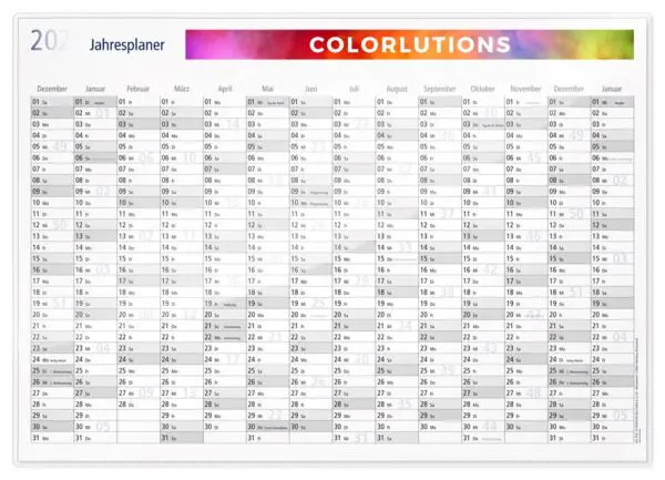 STAEDTLER Lumocolor Jahresplaner Set