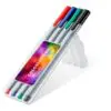 STAEDTLER triplus fineliner, Box mit 4 Stiften