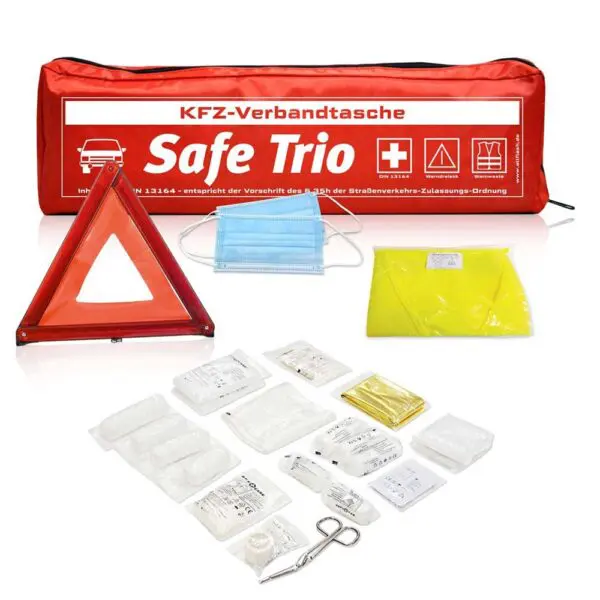 KFZ-Verbandtasche, SAFE TRIO STANDARD