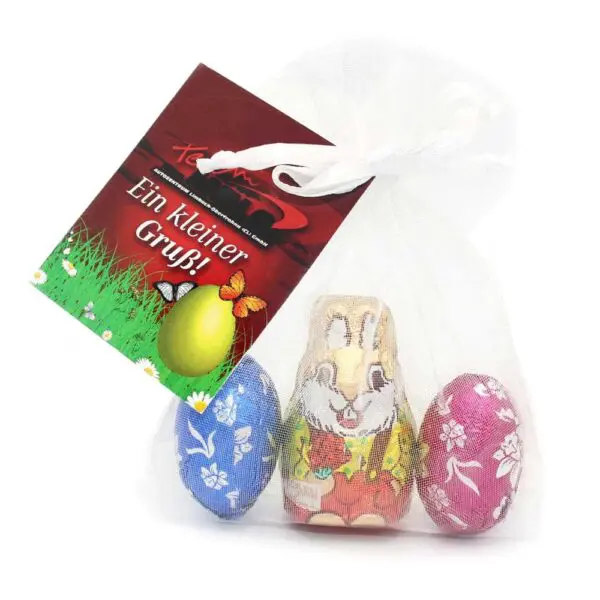 Organzasäckchen Bunte Ostern