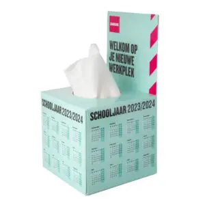 Tissue-Box mit Klappe