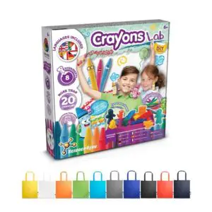 Crayon Factory Kit II. Lernspiel lieferung inklusive einer faltbaren geschenktasche aus 190T