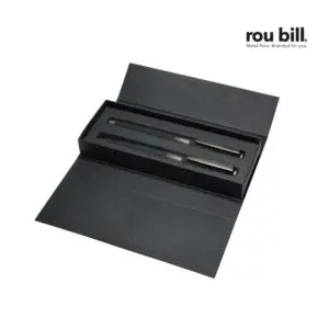 (Drehkugelschreiber+ roubill Image   Black Line Set Rollerball)