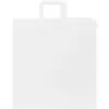 Kraftpapiertasche 80-90 g/m² mit flachen Griffen – XL