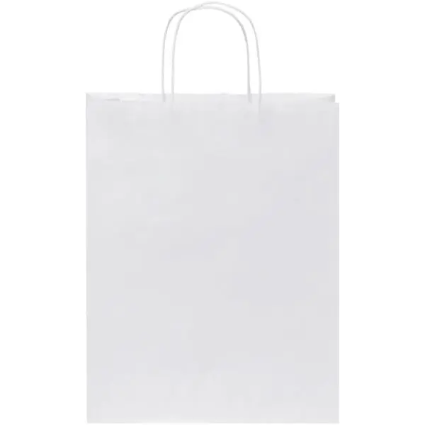 Kraftpapiertasche 80 g/m² mit gedrehten Griffen – mittel