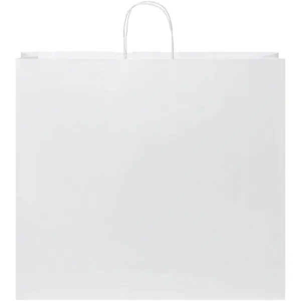 Kraftpapiertasche 90-100 g/m² mit gedrehten Griffen – XXL