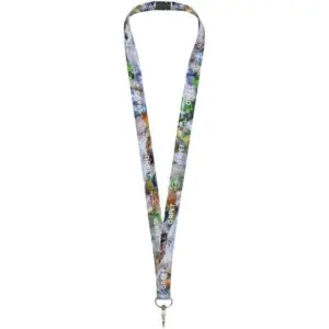 Lanyard Addie Sublimation aus recyceltem PET Kunststoff