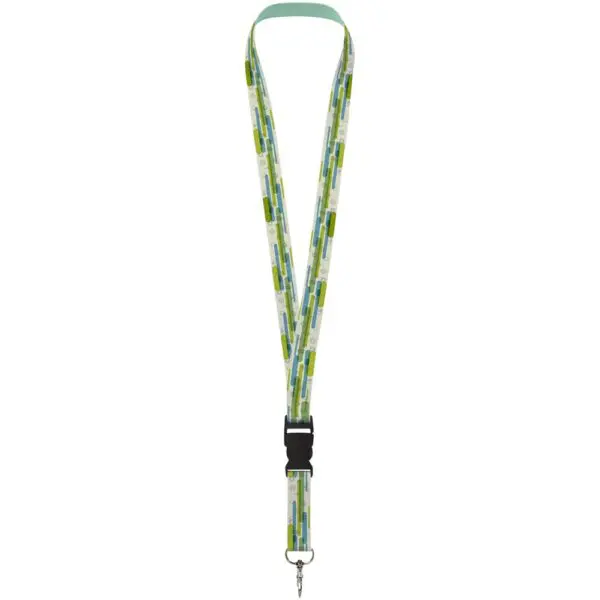 Lanyard Bucks Sublimation aus recyceltem PET Kunststoff