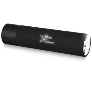 Taschenlampe SCX.design F10 2500 mAh mit mit Leuchtlogo