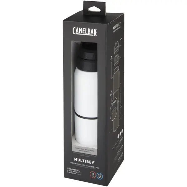 CamelBak® MultiBev 500 ml vakuumisolierte Edelstahlflasche und 350 ml Becher