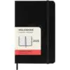 Moleskine Hardcover 12 Monate Tageskalender , Pocket-Format