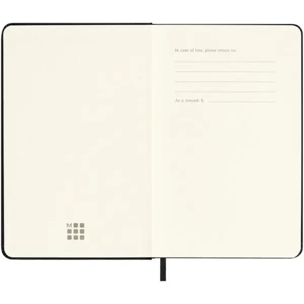 Moleskine Hardcover 12 Monate Tageskalender , Pocket-Format