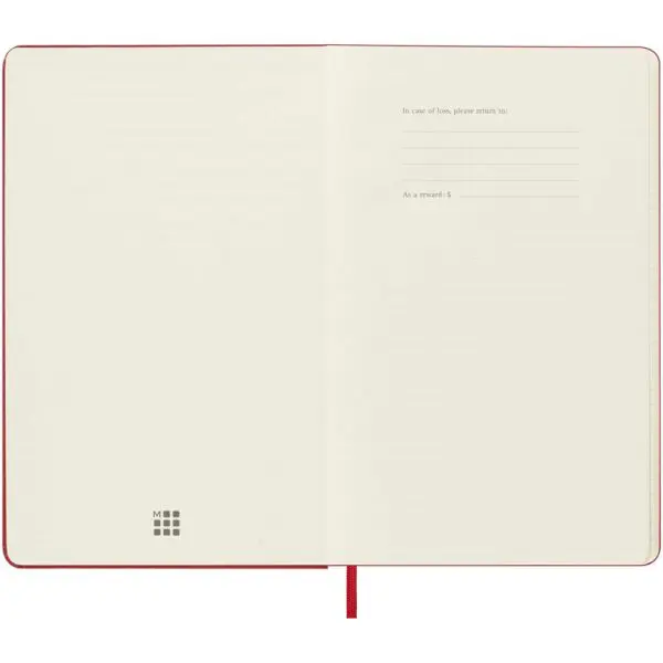 Moleskine Hardcover 12 Monate Tageskalender